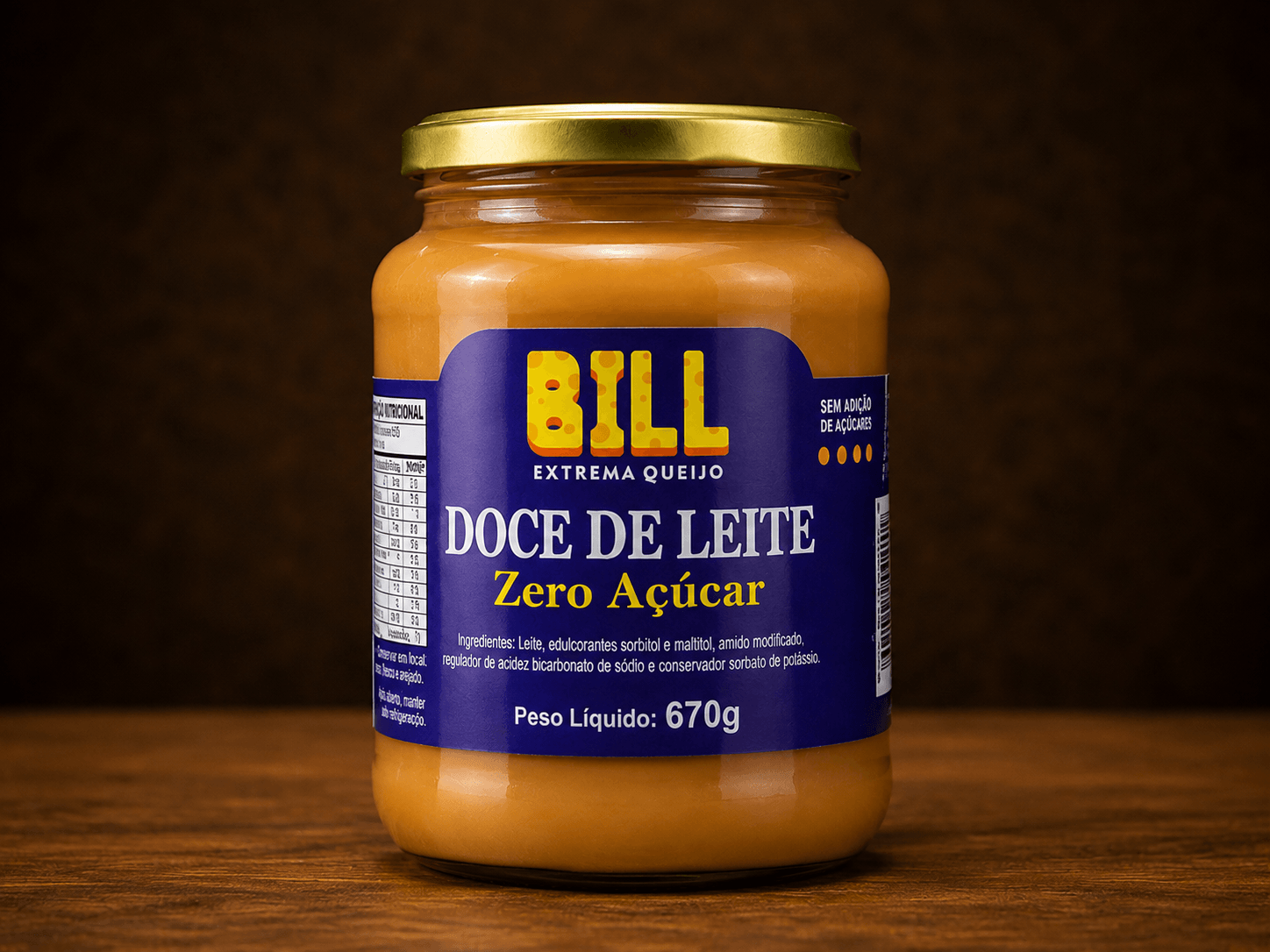 Doce de Leite Zero Açúcar